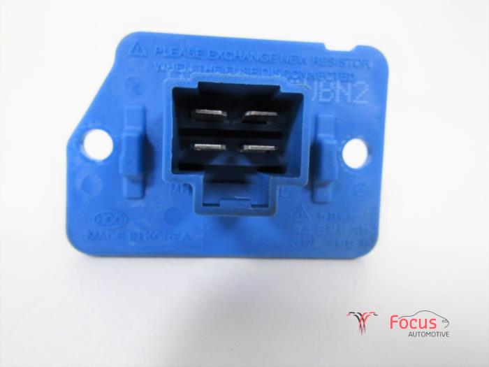 Heater resistor from a Kia Picanto (TA) 1.0 12V 2013