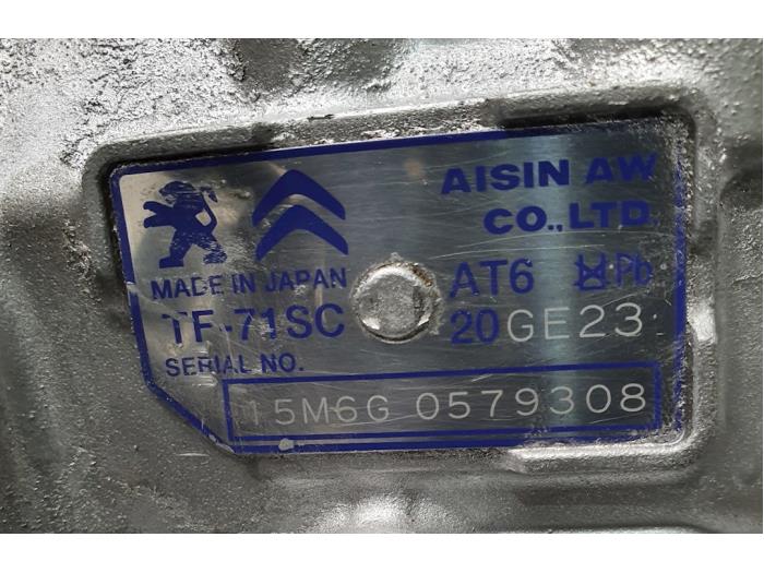 Gearbox Citroen C4 Grand Picasso TF71SC 20GE23