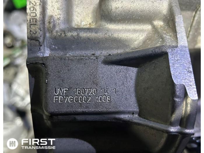 Caja de cambios de un Audi A3 Sportback (8YA) 2.0 35 TDI 16V 2021