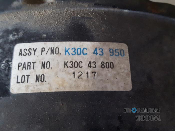 Assistant de freinage d'un Kia Rio (DC22/24) 1.5 RS,LS 16V 2001