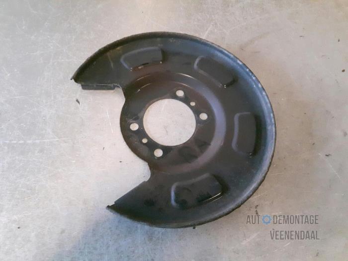 Brake anchor plate from a Kia Picanto (TA) 1.0 12V 2014
