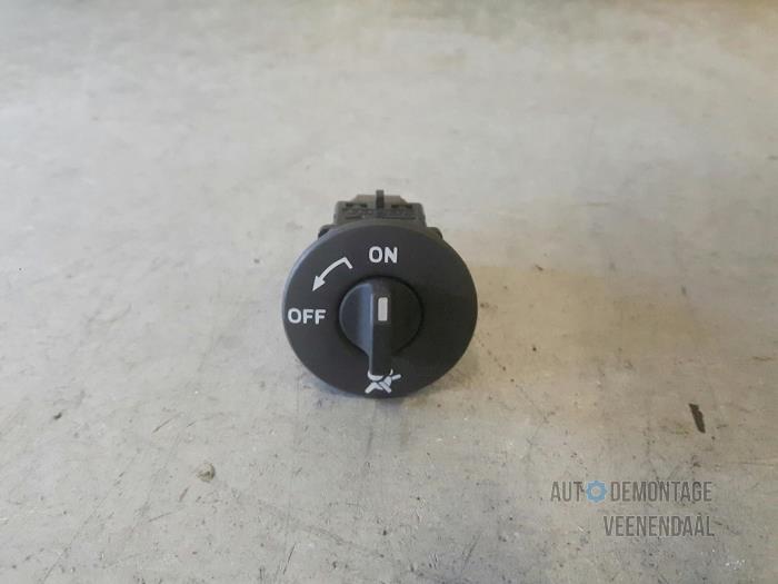 Passenger airbag on off switch