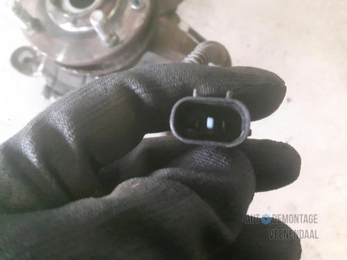 Knuckle, front left from a Hyundai i10 (F5) 1.2i 16V 2009