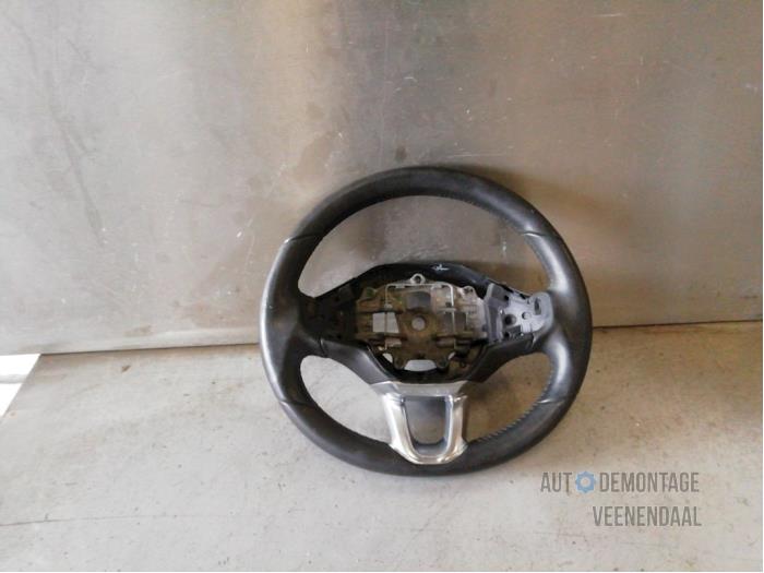 Steering wheel from a Peugeot 208 I (CA/CC/CK/CL) 1.6 e-HDi FAP 2014