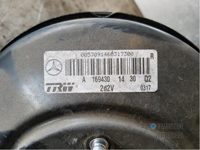 Bremskraftverstärker van een Mercedes-Benz B (W245,242) 1.5 B-160 16V 2009