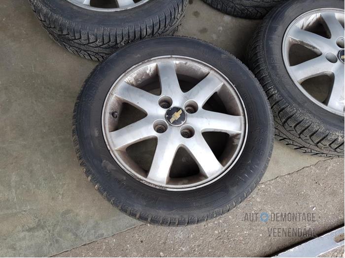 Set of wheels + tyres - Alloy KLEBER