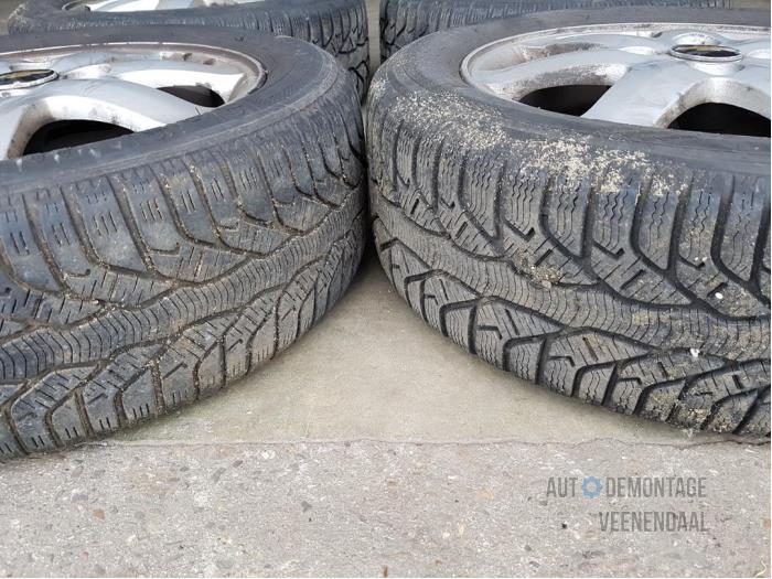 Set of wheels + tyres - Alloy KLEBER