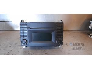 Used Radio CD player Mercedes B (W245,242) 1.5 B-160 16V Price € 125,00 Margin scheme offered by Autodemontage Veenendaal BV