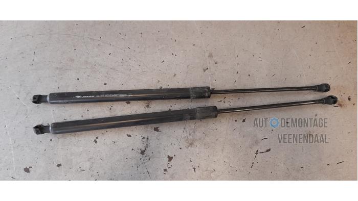 Set of tailgate gas struts from a Renault Scénic III (JZ) 1.6 16V 2009