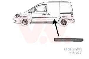 Nuevos Embellecedor de puerta Volkswagen Caddy Precio € 10,16 IVA incluido ofrecido por Autodemontage Veenendaal BV