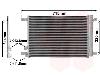 Air conditioning condenser from a Seat Ibiza 2018