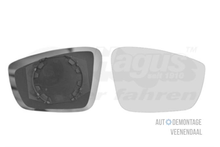 Mirror glass, right from a Seat Mii  2015