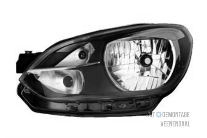 Front end, complete from a Volkswagen Up! (121)  2014