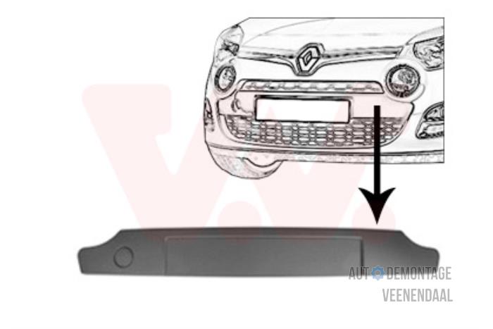 Vorderfront komplett van een Renault Twingo II (CN)  2013