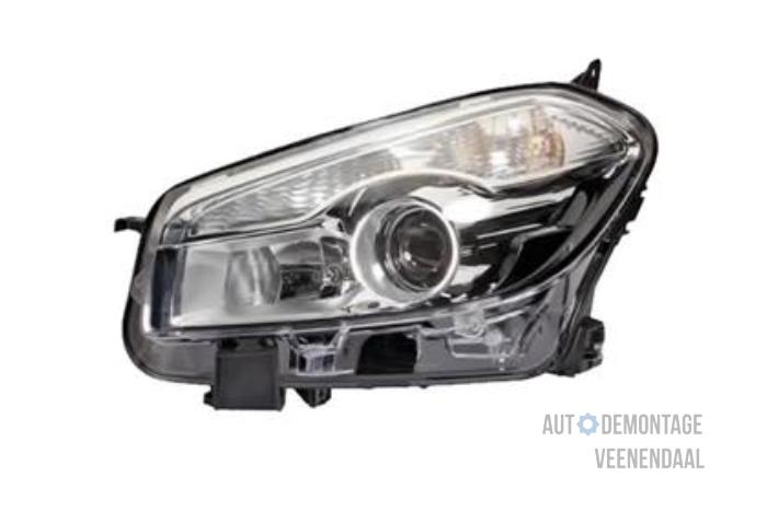 Nowe Reflektor lewy Nissan Qashqai (J10) Cena € 117,37 Z VAT oferowane przez Autodeleninkleur