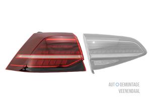 Neuf Feu arrière gauche Volkswagen Golf VII (AUA) Prix € 160,93 Prix TTC proposé par Autodemontage Veenendaal BV