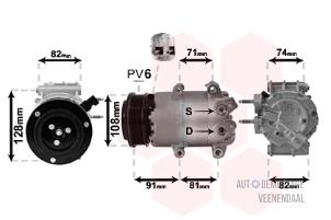 Nuevos Bomba de aire acondicionado Ford Focus 3 Precio € 326,70 IVA incluido ofrecido por Autodemontage Veenendaal BV