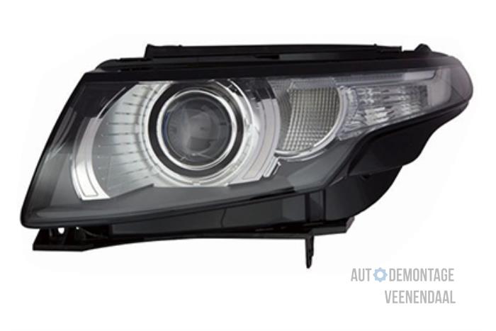 Headlight, left from a Land Rover Range Rover Evoque (LVJ/LVS)  2014