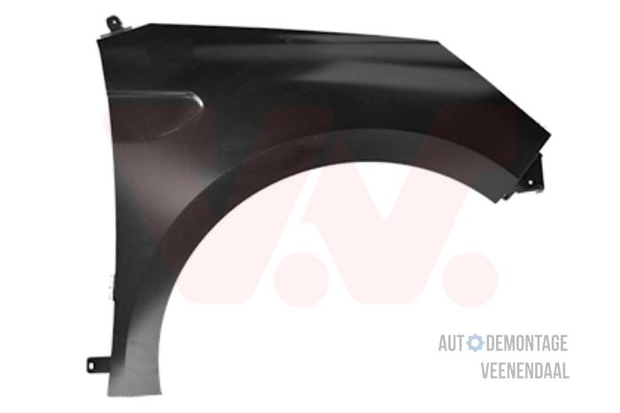 Front wing, right from a Renault Clio V (RJAB) 0.9 Energy TCE 12V 2020
