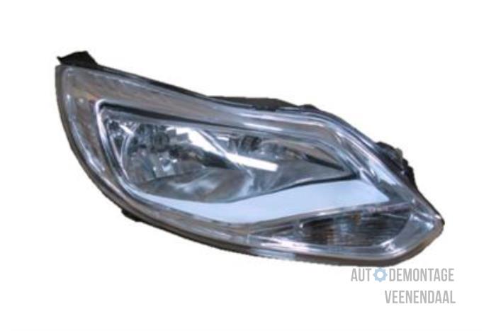 Headlight, right from a Ford Focus 3 1.0 Ti-VCT EcoBoost 12V 100 2013