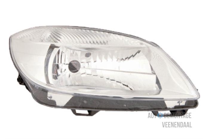 Scheinwerfer rechts van een Skoda Roomster (5J) 1.2 12V HTP LPG 2014