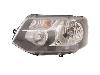 Headlight, left from a Volkswagen Transporter T5, 2003 / 2015 2.0, Delivery, Petrol, 1.984cc, 85kW (116pk), FWD, AXA, 2003-11 / 2015-08, 7E; 7F; 7HA; 7HC; 7HH 2012