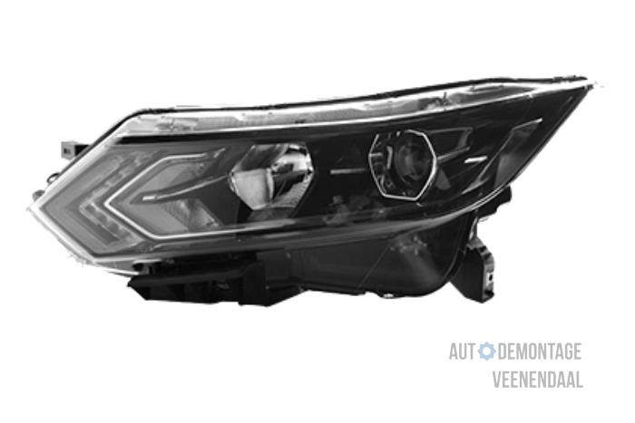 Neue Scheinwerfer links Nissan Qashqai (J11) 2.0 16V Preis € 278,30 Mit Mehrwertsteuer angeboten von Autodeleninkleur