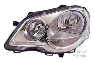 New Headlight, left Volkswagen Polo IV (9N1/2/3) 1.2 12V Price € 90,75 Inclusive VAT offered by Autodemontage Veenendaal BV