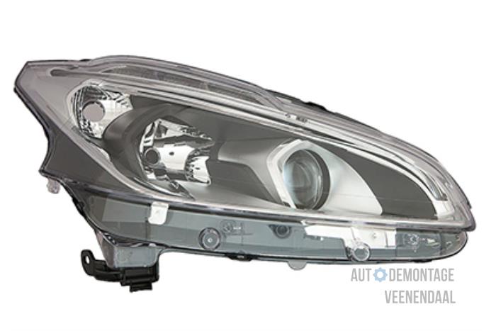 Nowe Reflektor prawy Peugeot 208 I (CA/CC/CK/CL) Cena € 242,00 Z VAT oferowane przez Autodeleninkleur
