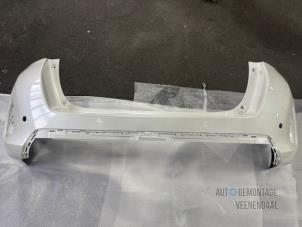 Compatible Toyota Auris Touring Sports - Protection Pare-Chocs Arrière Chrome Anti-Rayures