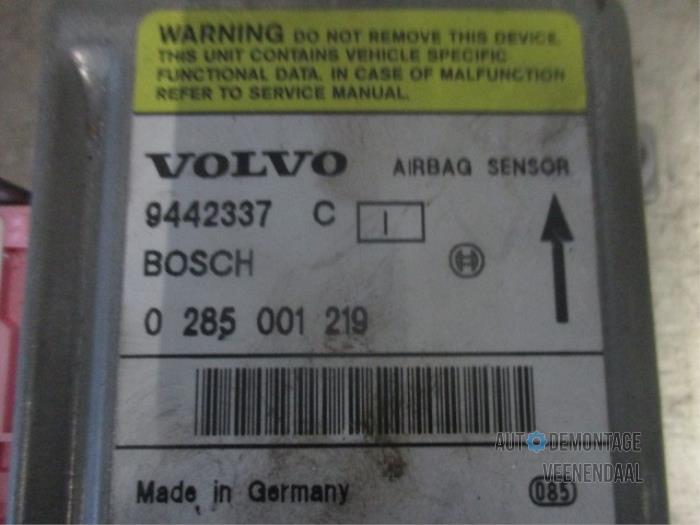 Módulo de Airbag de un Volvo V70 (GW/LW/LZ) 2.5 TDI 1998