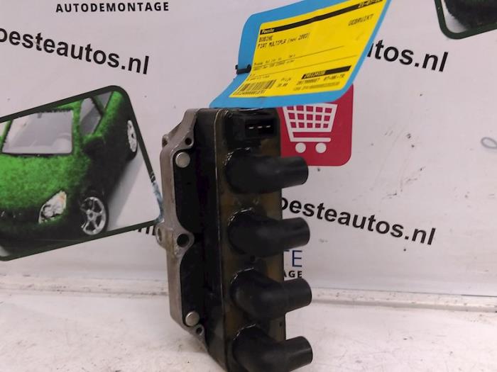Usagé Bobine Fiat Multipla (186) 1.6 16V 100 SX,ELX Prix € 20,00 Règlement à la marge proposé par Autodemontagebedrijf R. Poeste B.V.