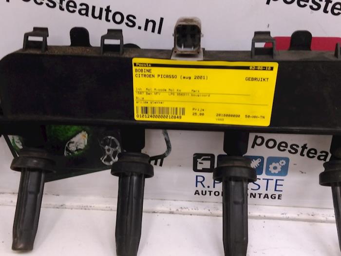 Usagé Bobine Citroen Xsara Picasso (CH) Prix € 15,00 Règlement à la marge proposé par Autodemontagebedrijf R. Poeste B.V.