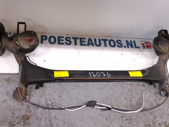 Gebrauchte Hinterachse Vorderradantrieb Seat Ibiza IV SC (6J1) 1.4 TDI Preis € 75,00 Margenregelung angeboten von Autodemontagebedrijf R. Poeste B.V.