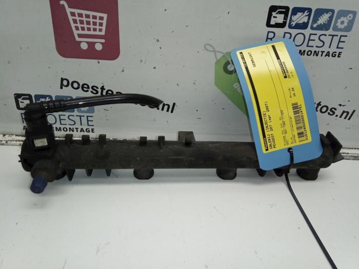 Usagé Système d'injection Peugeot 207/207+ (WA/WC/WM) 1.4 16V Prix € 30,00 Règlement à la marge proposé par Autodemontagebedrijf R. Poeste B.V.