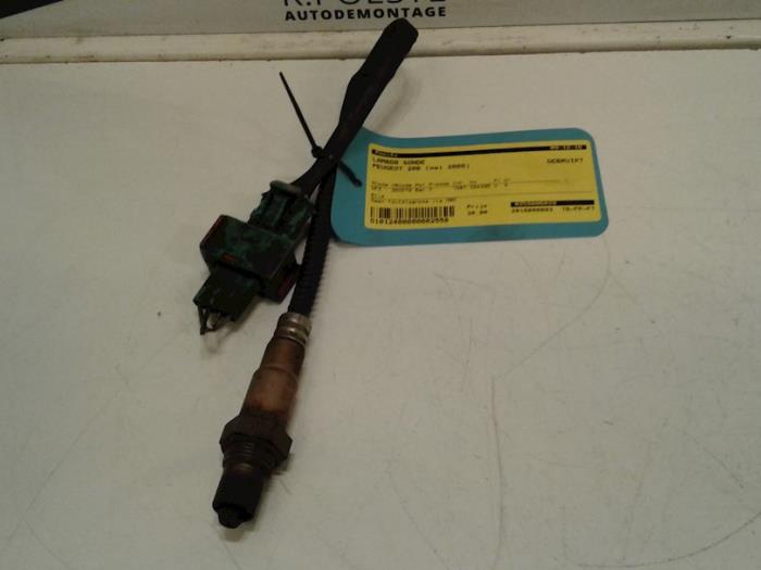 Used Lambda probe Peugeot 206 (2A/C/H/J/S) 1.6 XS,XT Price € 20,00 Margin scheme offered by Autodemontagebedrijf R. Poeste B.V.