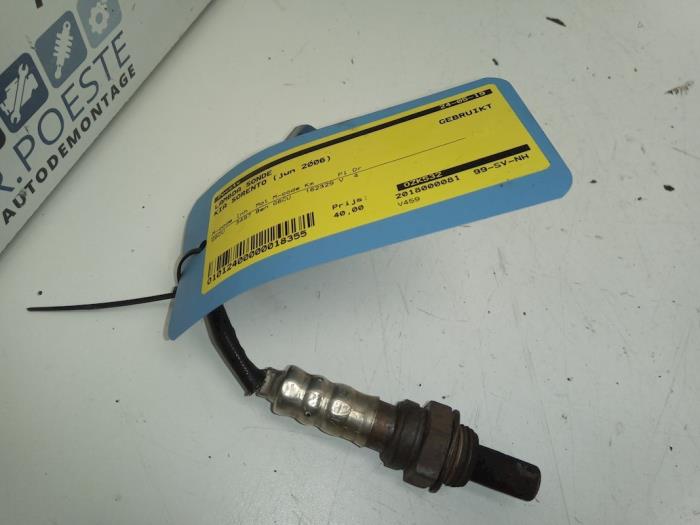 Usados Sonda Lambda Kia Sorento I (JC) 3.5 V6 24V Precio € 20,00 Norma de margen ofrecido por Autodemontagebedrijf R. Poeste B.V.