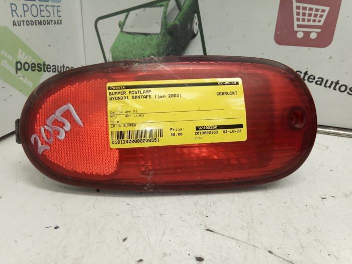 Rear fog light