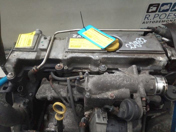 Used Opel Zafira F75 2 2 Dti 16v Engine Y22dtr Autodemontagebedrijf R Poeste Proxyparts Com