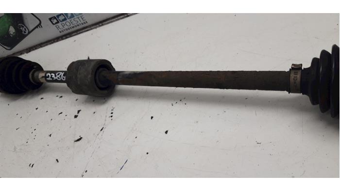 Front drive shaft, right from a Opel Agila (A) 1.2 16V 2000