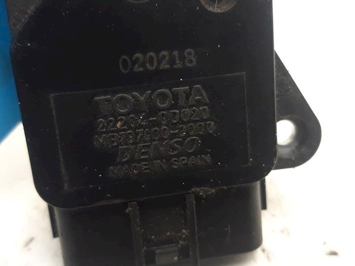 Gebrauchte Luftmassenmesser Toyota Avensis (T22) 1.8 16V VVT-i Preis € 40,00 Margenregelung angeboten von Autodemontagebedrijf R. Poeste B.V.