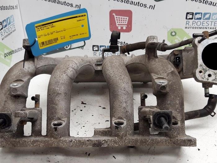 Używane Kolektor dolotowy Kia Rio (DC12) 1.3 Cena € 50,00 Procedura marży oferowane przez Autodemontagebedrijf R. Poeste B.V.