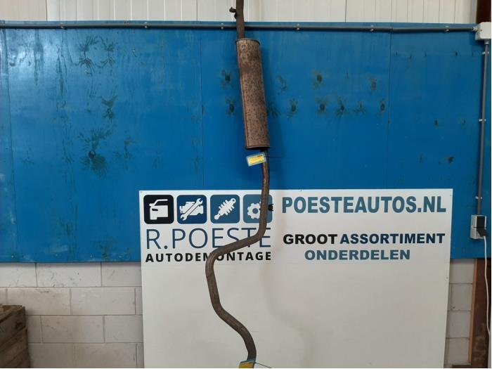 Usagé Echappement (complet) Peugeot Bipper (AA) 1.4 HDi Prix € 100,00 Règlement à la marge proposé par Autodemontagebedrijf R. Poeste B.V.