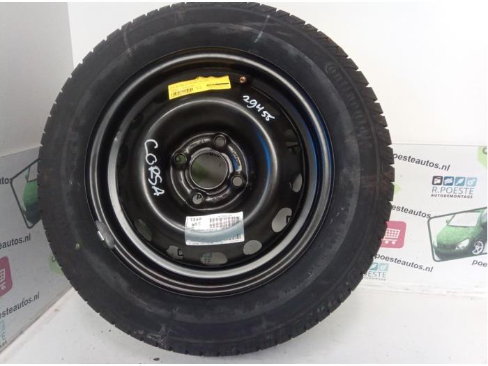 Spare wheel Opel Corsa C 1.2 16V 2140141 Steel GM
