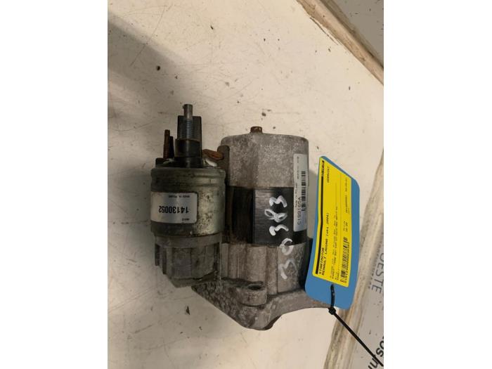 Gebrauchte Anlasser Renault Laguna II (BG) 1.6 16V Preis € 20,00 Margenregelung angeboten von Autodemontagebedrijf R. Poeste B.V.