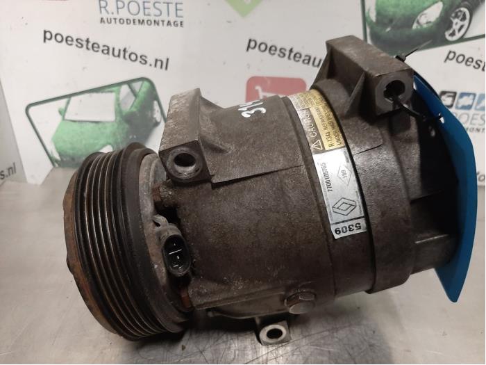 Gebrauchte Klimapumpe Renault Scénic I (JA) 2.0 16V RX4 Preis € 42,00 Margenregelung angeboten von Autodemontagebedrijf R. Poeste B.V.