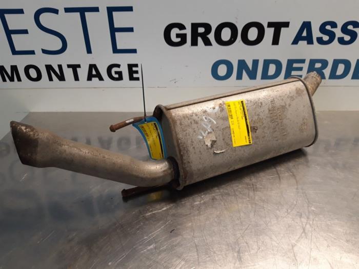 Gebrauchte Auspuff Enddämpfer Opel Tigra (75) 1.4i 16V Preis € 20,00 Margenregelung angeboten von Autodemontagebedrijf R. Poeste B.V.