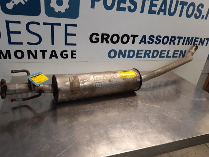 Gebrauchte Auspuff Mitteldämpfer Opel Tigra (75) 1.4i 16V Preis € 30,25 Mit Mehrwertsteuer angeboten von Autodemontagebedrijf R. Poeste B.V.
