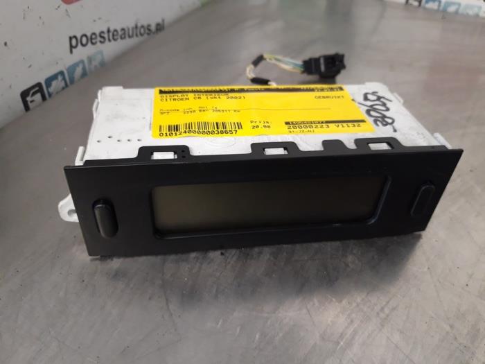 Begagnade Innerdisplay Citroen C8 (EA/EB) 2.2 16V Pris € 20,00 Marginaltabell erbjuds av Autodemontagebedrijf R. Poeste B.V.