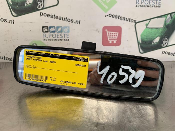 Rear View Mirror Smart Forfour 1 3 16v